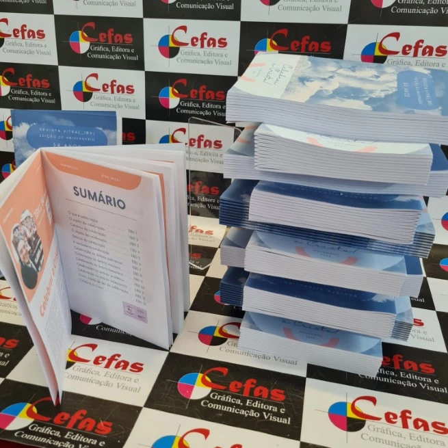 Imagem de Encadernação de Manuais Grampeados